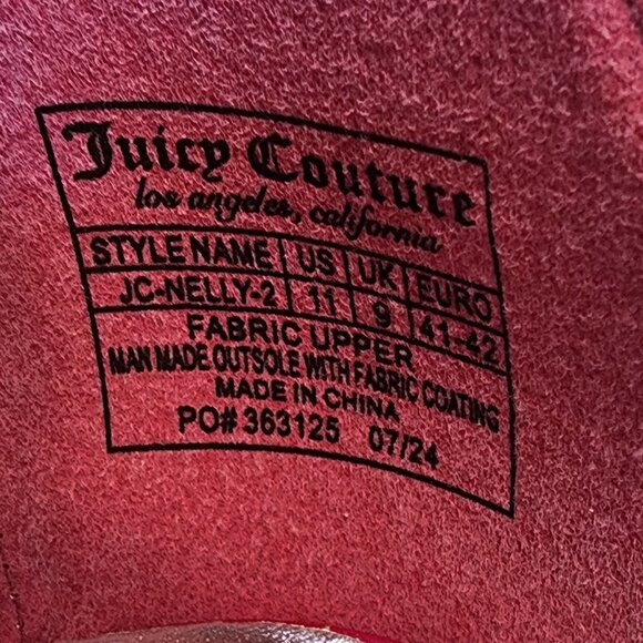 Juicy Couture Womens Nelly Tw Bright Pink Satin from Macy’s  - b042 - Picture 5 of 8